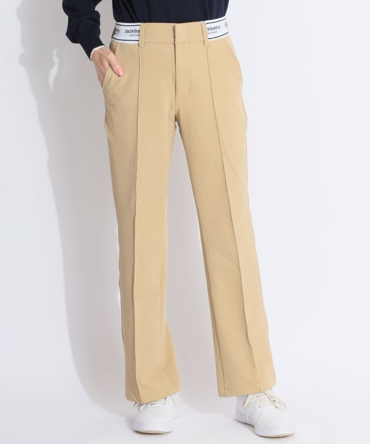 【ストレッチUV】ウエストロゴツイルロングパンツ