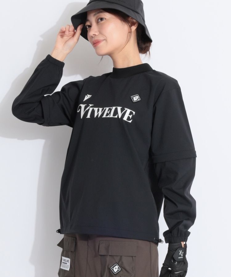 ヴィトゥエルヴ★ビッグロゴ★モックネック【メンズ サイズL】 楽天市場】v12 ゴルフ モックネックの通販
