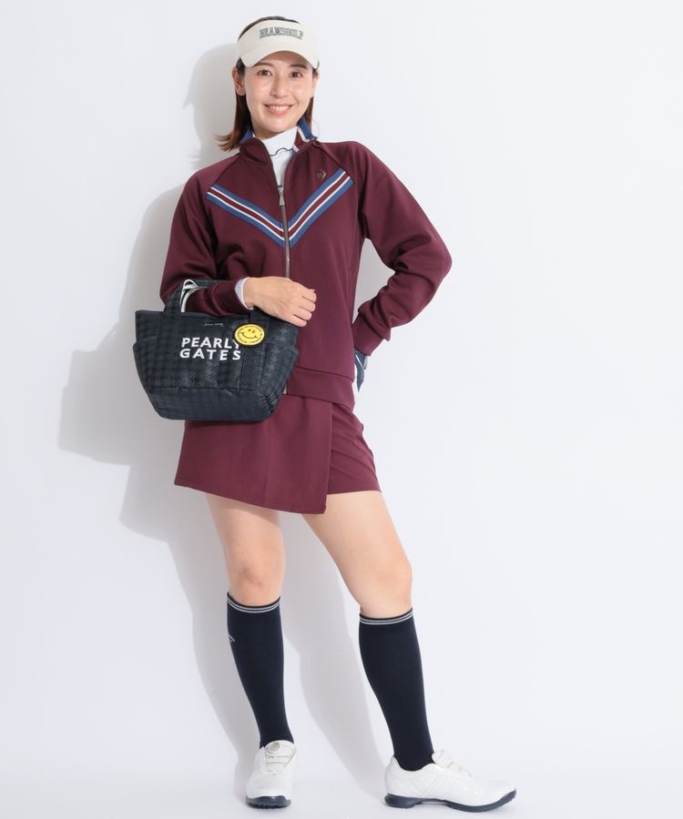 【バレンザ・ポー】　美品　ゴルフウェアー　ブルゾン　キュロットスカート　セット PING 在庫処分 レディース ピン ゴルフ 10色 4WAY ストレッチ