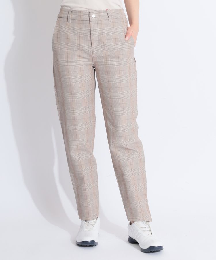 ニューバランスゴルフ NB グレンチェックテーパードパンツ レディース