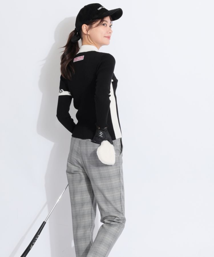 ニューバランスゴルフ NB グレンチェックテーパードパンツ レディース