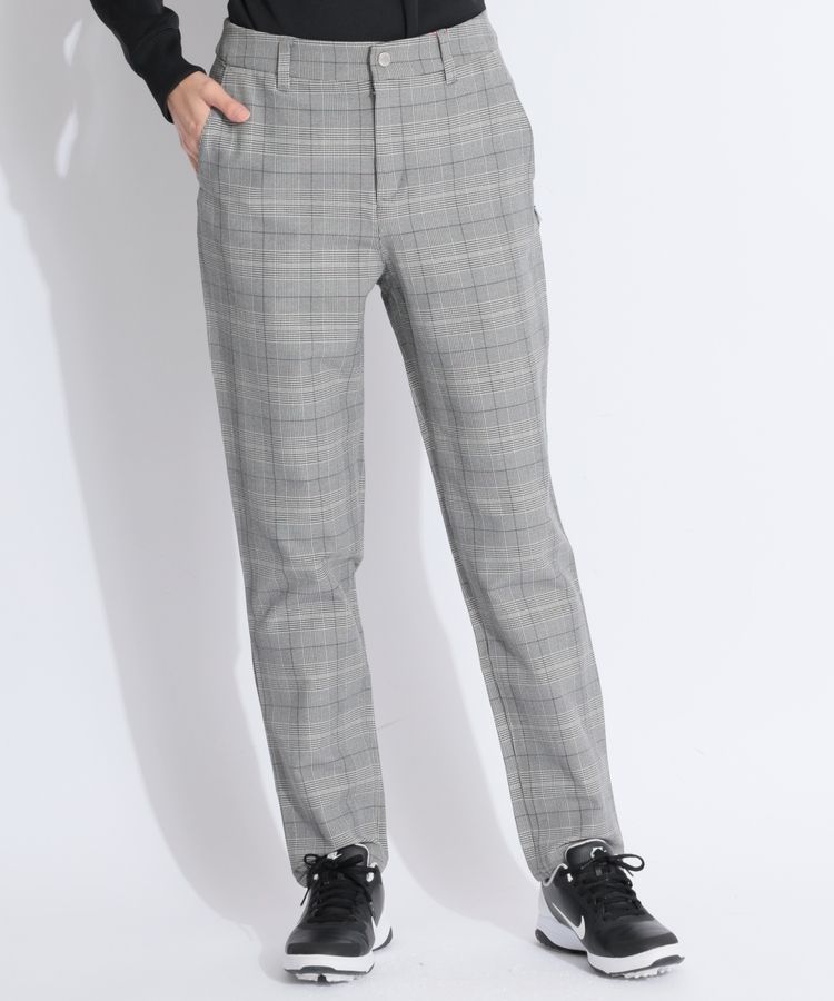 ニューバランスゴルフ　グレンチェックテーパードパンツ　サイズ5 ニューバランスゴルフ NB グレンチェックテーパードパンツ レディース