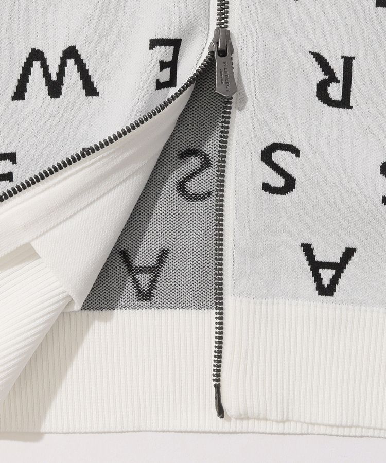 セントアンドリュース・中綿キルト袖ニットブルゾン セント