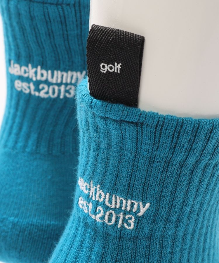 ジャックバニー JB タグ付きバックロゴショートソックス レディース