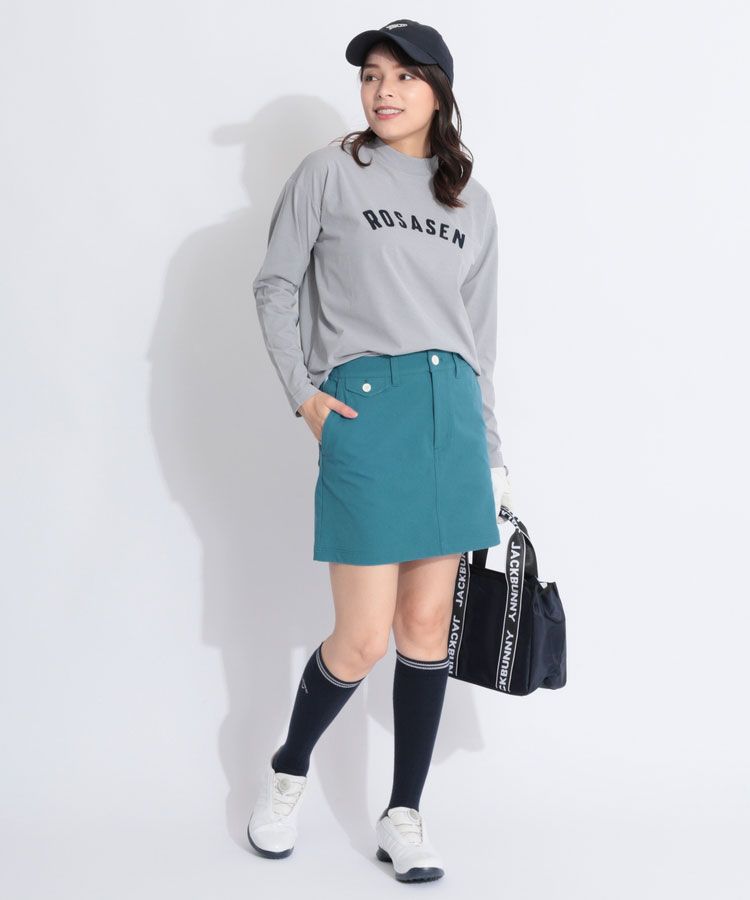 ピン PN 【速乾ストレッチ】ツイル台形スカート レディースゴルフ