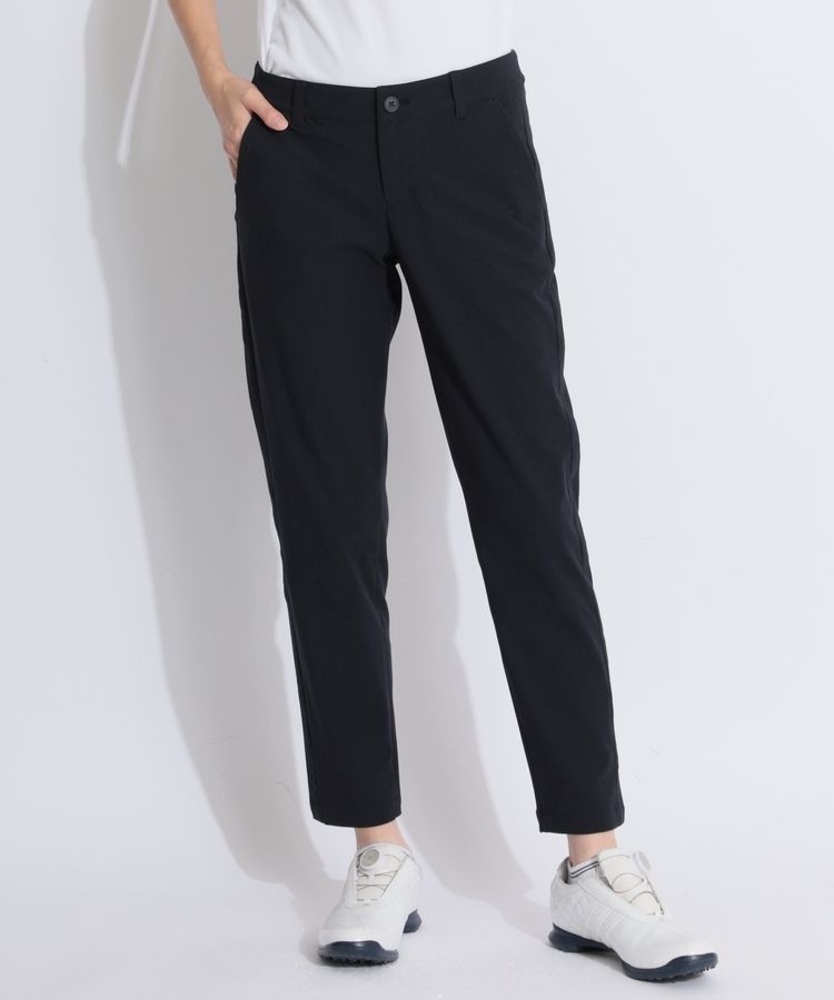 【防透ストレッチ】バックロゴストレートパンツ