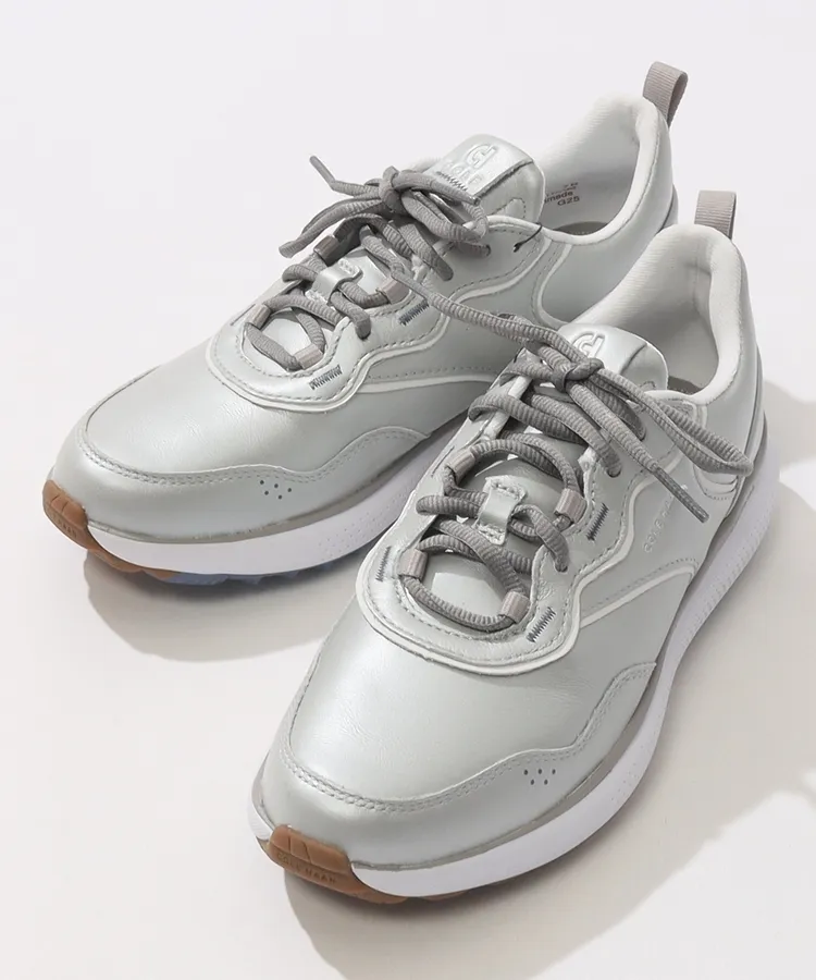 Cole Haan ゴルフシューズ 女性用 ホワイト/グレー グランドプロ トップスピン ゴルフ womens 25000 | COLE_HAAN