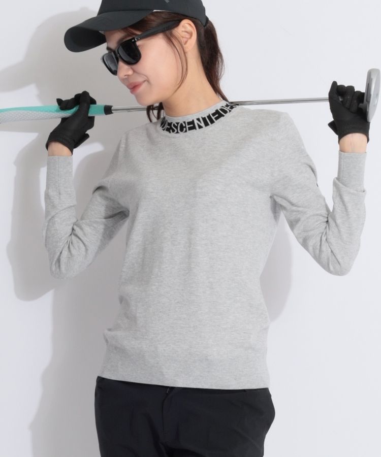デサントゴルフコリア　韓国デサント　ゴルフウェア　レディース　モックネック DESCENTE GOLF デサントゴルフ モックネック 半袖 Tシャツ