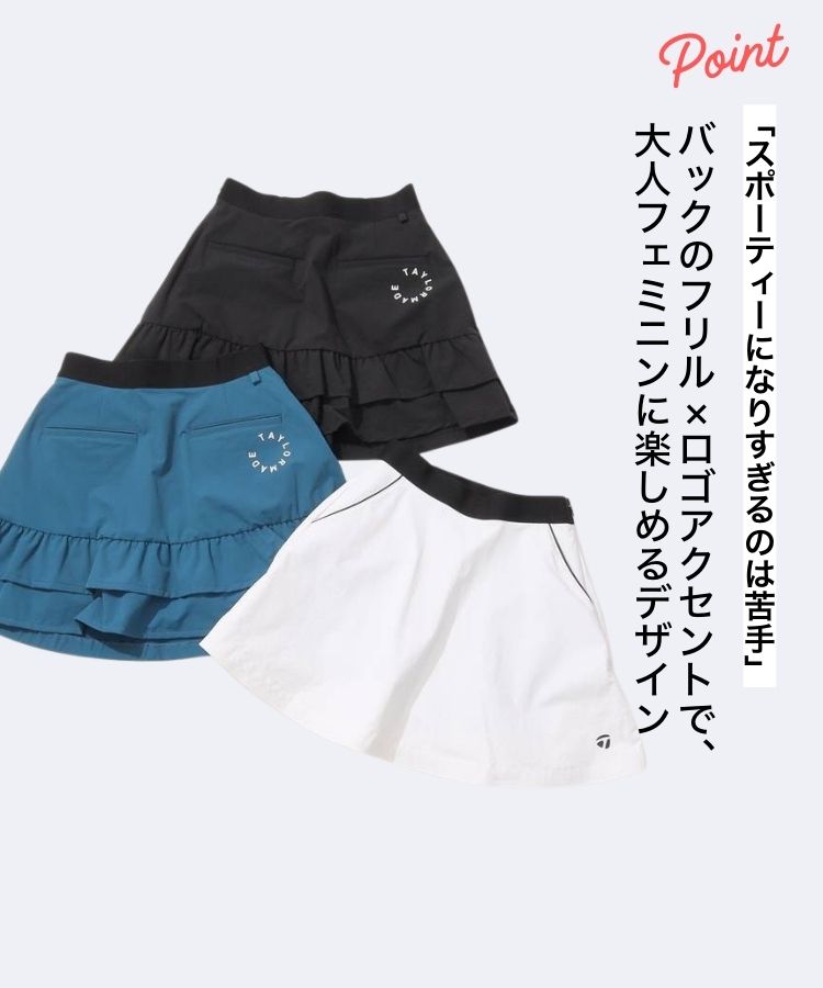 テーラーメイドゴルフ TG 【防風撥水】バックフリルサークルロゴフレア