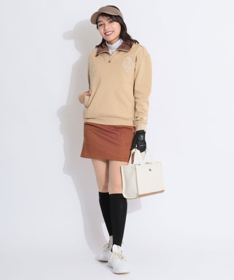 ルコックスポルティフ ゴルフ LQ 【蓄熱保温】アイコン刺繍ハーフ