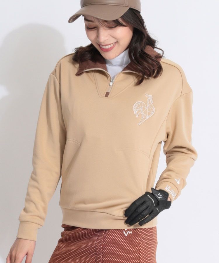 ルコックスポルティフ ゴルフ LQ 【蓄熱保温】アイコン刺繍ハーフ