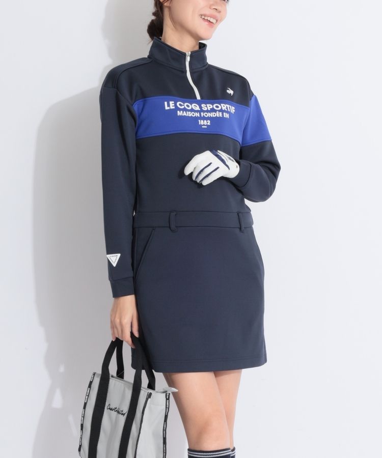 【美品・撮影使用】ルコックスポルティフ ゴルフウェア セットアップ le coq sportif GOLF 公式 ルコックスポルティフ ゴルフ