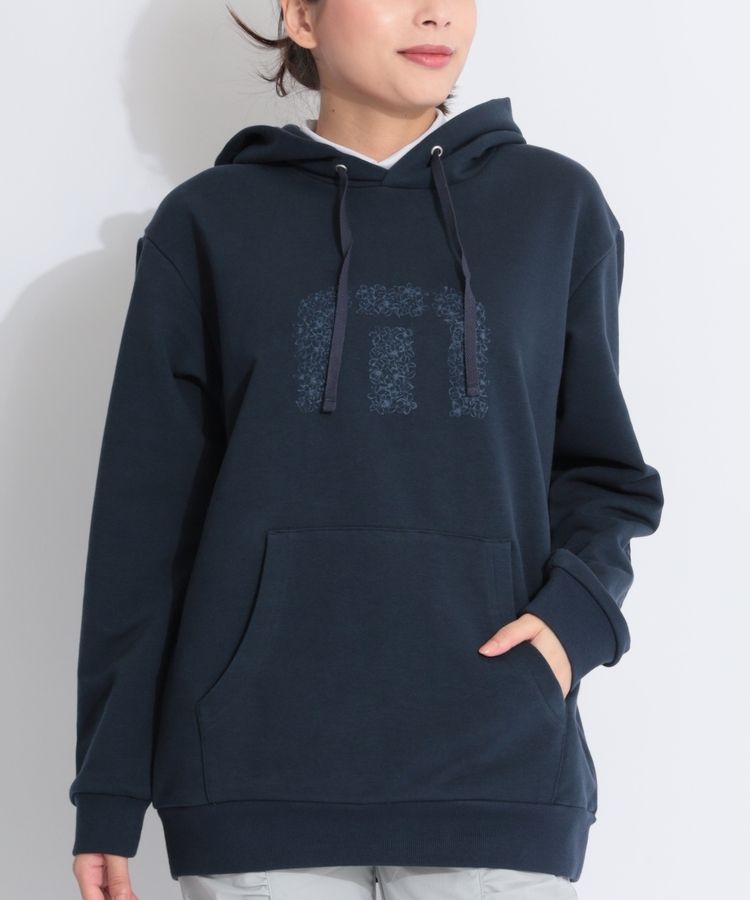 トラヴィスマシュー TM 【リサイクル】フラワーロゴスウェットパーカー