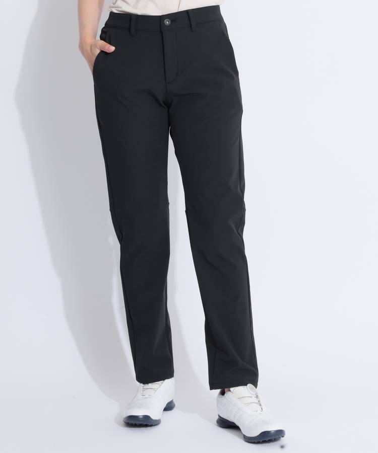 TM バックウエストロゴボンディングテーパードパンツ