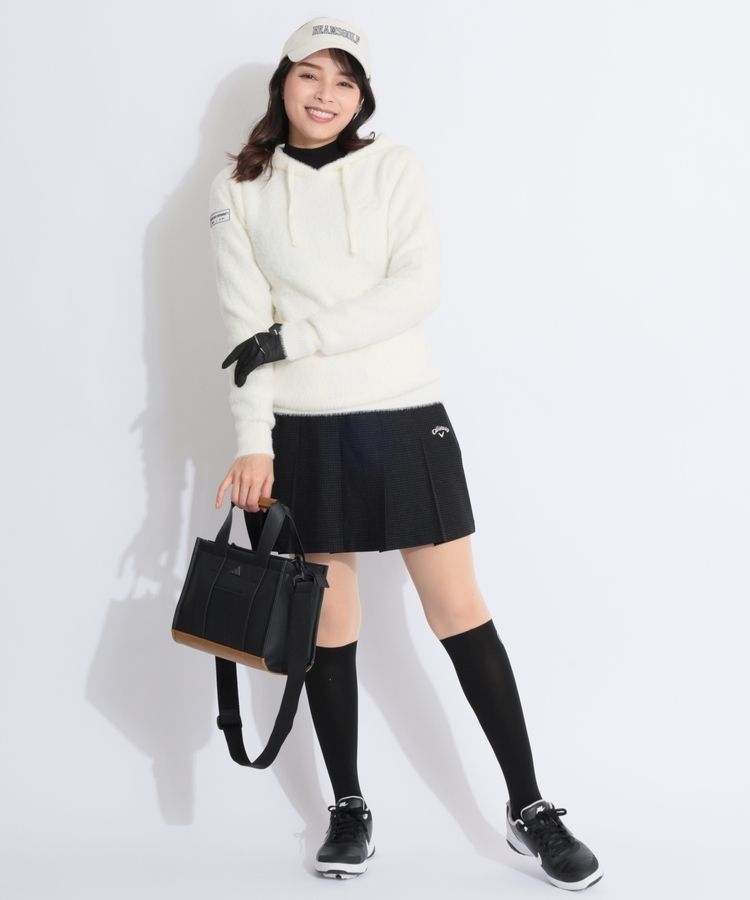 カルーセルゴルフ⭐︎プリーツスカート⭐︎新品未使用 キャロウェイ CA 【8WAYストレッチ】千鳥柄プリーツスカート