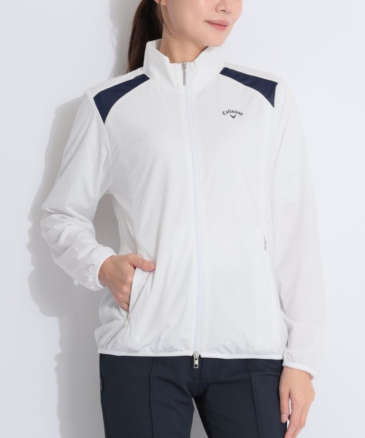 キャロウェイ CA 【防風撥水】メッシュ切替フルジップブルゾン