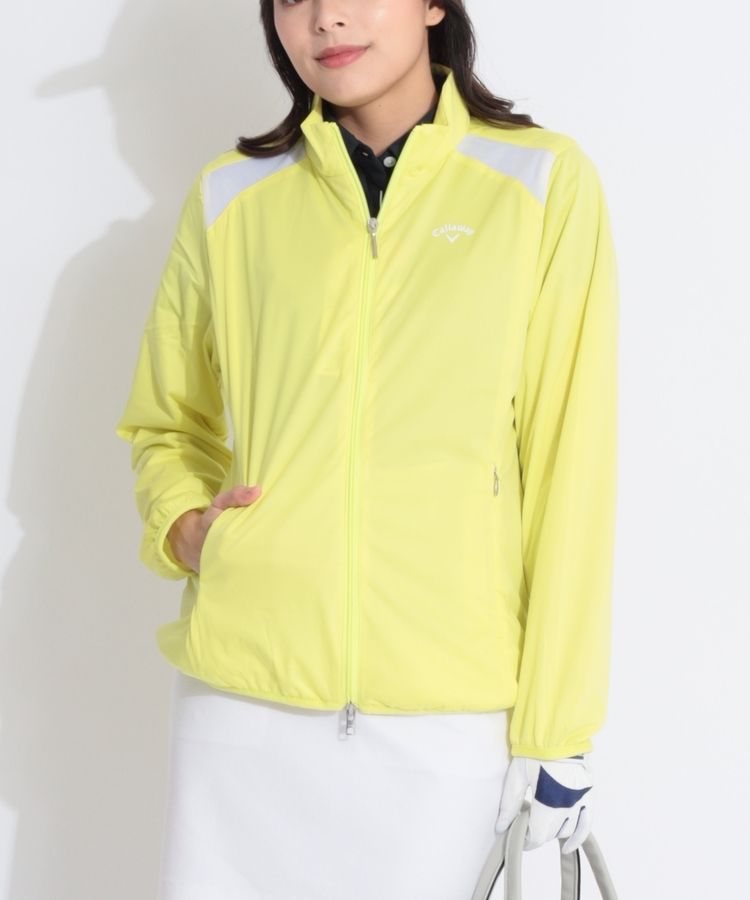 キャロウェイ CA 【防風撥水】メッシュ切替フルジップブルゾン