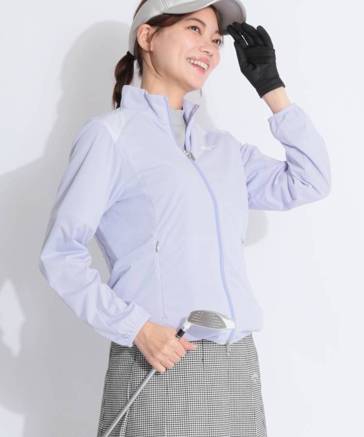 CA 【防風撥水】メッシュ切替フルジップブルゾン