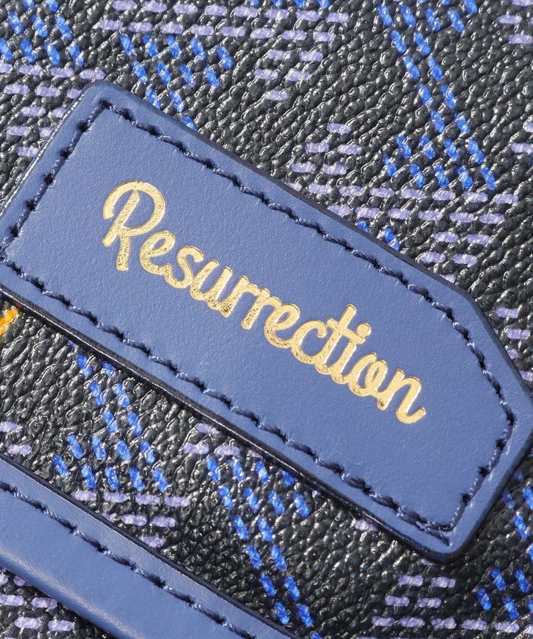 レザレクション RR 【アイクスNo.2】ロゴ総柄ウエストポーチ