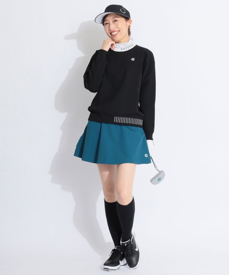 テーラーメイドゴルフ TG 【ストレッチ】リブステッチクルーネック