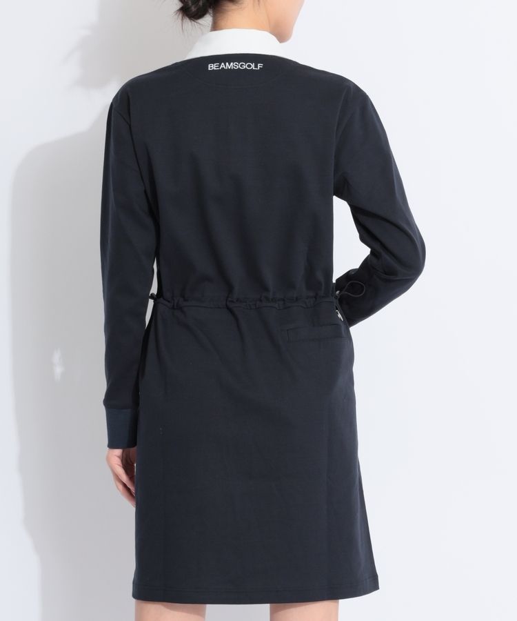 ビームスゴルフ BE 【ストレッチ】クレリックカラードロスト長袖