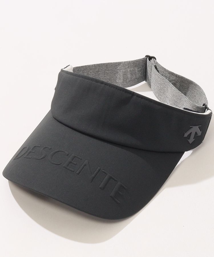 デサントゴルフ DE 【部分速乾】エンボスロゴ入りアジャスト切替サン