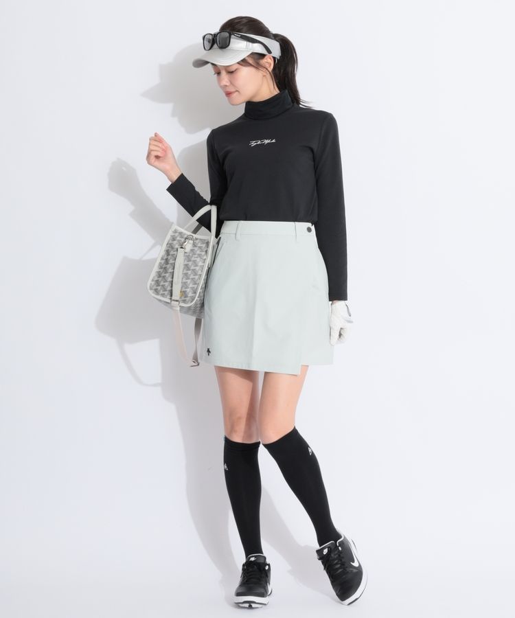 DESCENTE ゴルフ（デサントゴルフ）ボンディングラップスカート デサントゴルフ DESCENTE ゴルフ 耐久はっ水防風ラップスカート