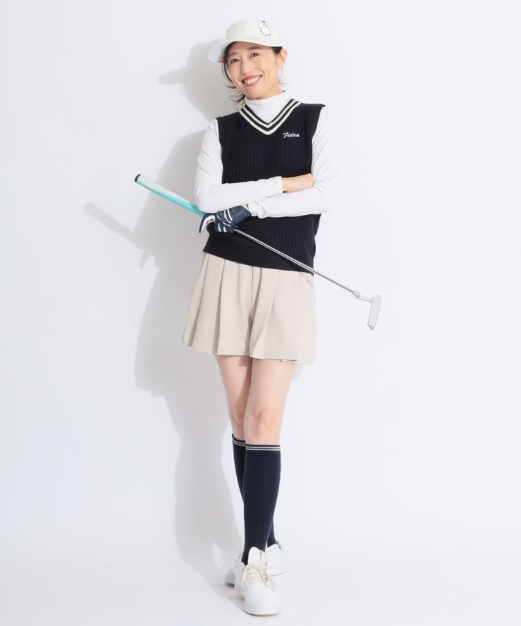 ブリーフィングゴルフ BR ツイルタックショートパンツ レディース