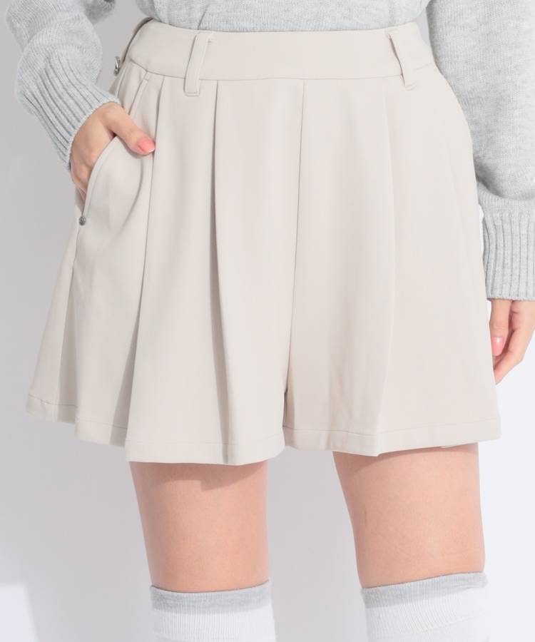 BR ツイルタックショートパンツ