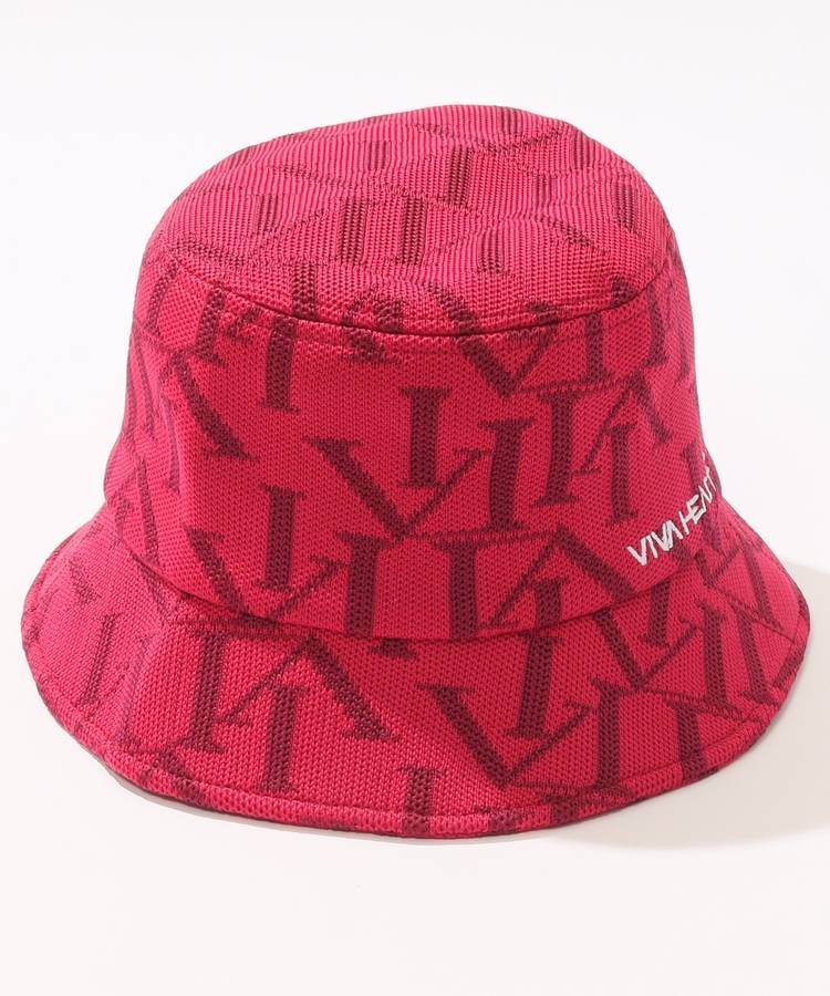 VH モノグラム総柄バケットハット