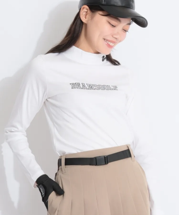 ニューエラ NE 【ストレッチ】ウエストベルト付きプリーツスカート