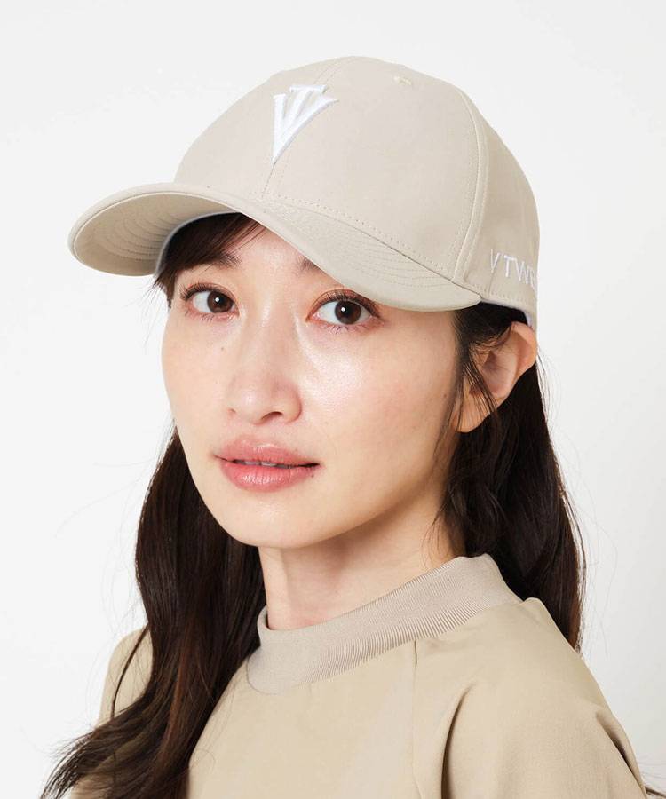 VI アイコンロゴ刺繍ツイルキャップ