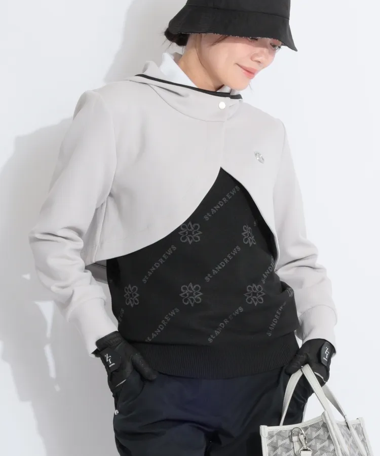 セントアンドリュース SA 【リバーシブル】ロゴ刺繍バケット