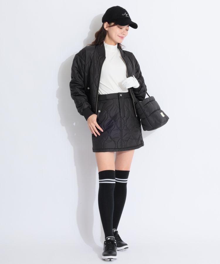 ニューエラ NE 【撥水】バックロゴ刺繍キルティングジャケット