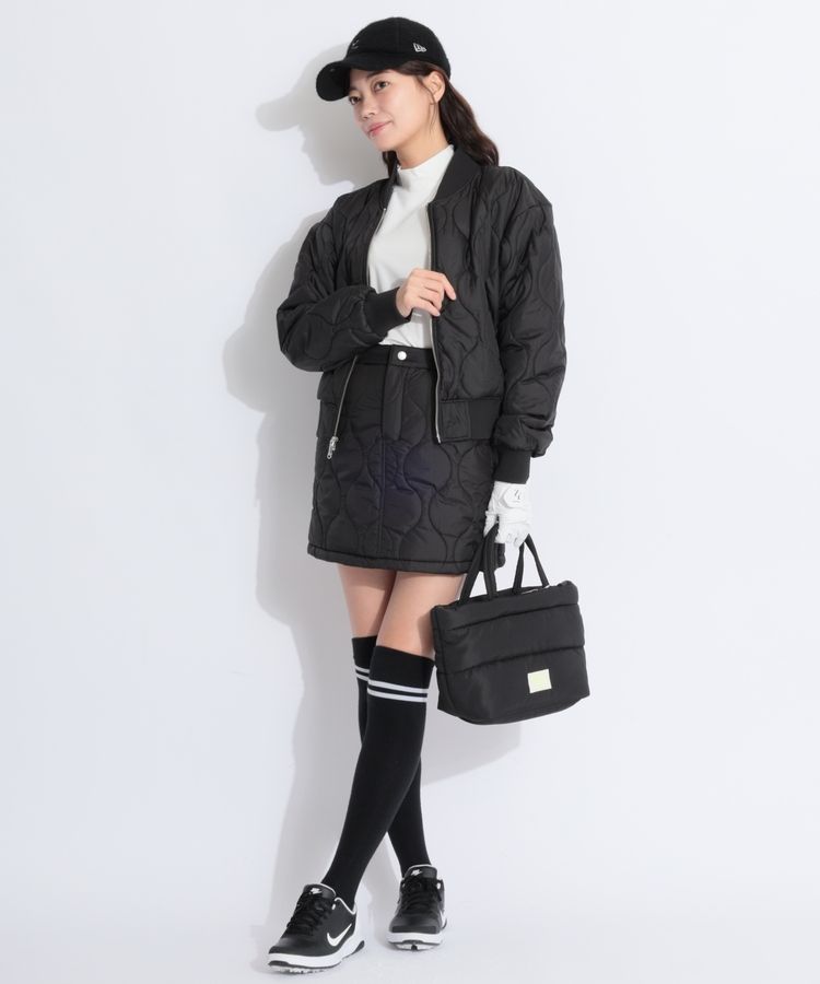 ニューエラ NE 【撥水】バックロゴ刺繍キルティングジャケット