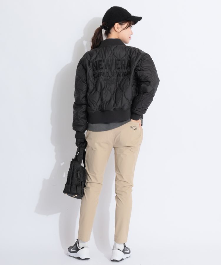 ニューエラ NE 【撥水】バックロゴ刺繍キルティングジャケット