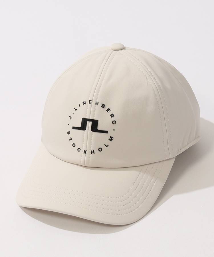 JL サークルロゴプリント中綿キャップ