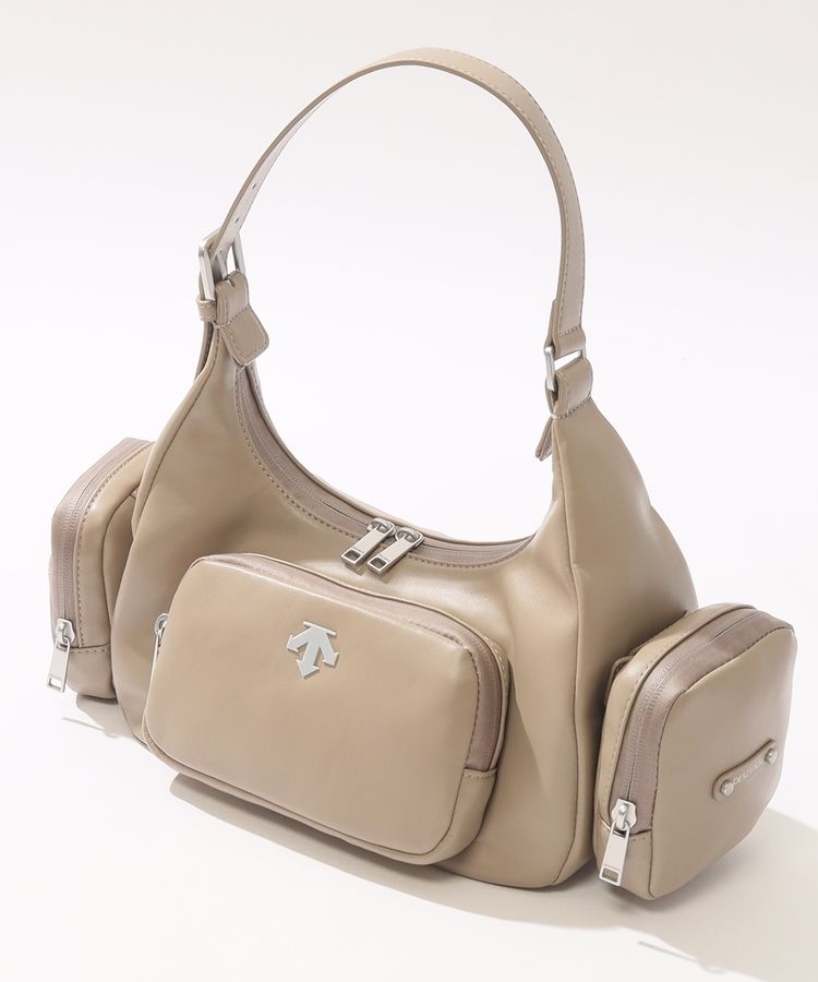 デサントゴルフ DE 立体ポケット合皮ハンドバッグ レディースゴルフ