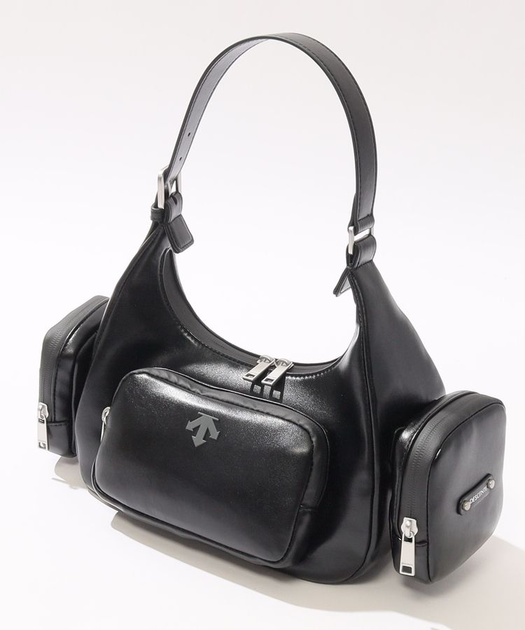 デサントゴルフ DE 立体ポケット合皮ハンドバッグ レディースゴルフ