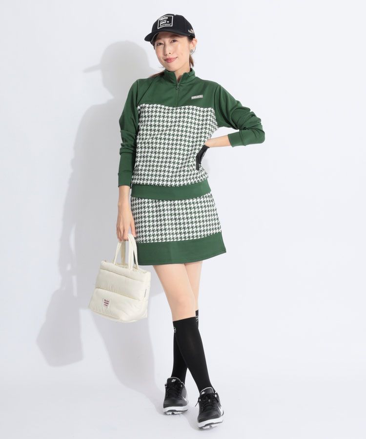 新品　デルソルゴルフ　スウェットトレーナースカート セットアップ 新品 デルソルゴルフ スウェットトレーナースカート