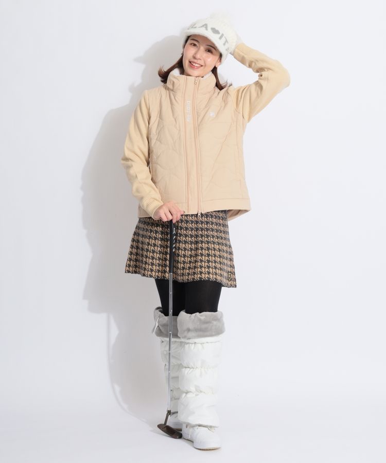 フィラゴルフ FG 【保温ストレッチ】ニットスリーブ中綿ハイネック