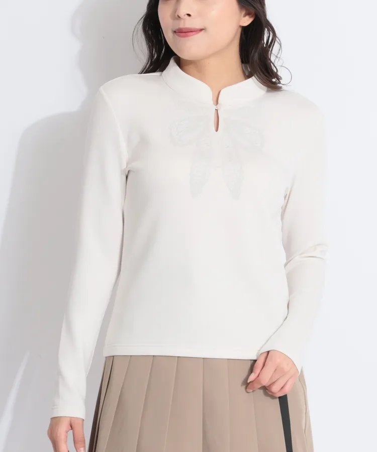 ニューエラ NE 【ストレッチ】ウエストベルト付きプリーツスカート