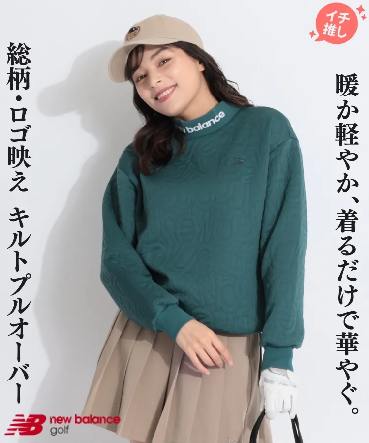 パーリーゲイツ PG バックロゴハーフジップニットプルオーバー