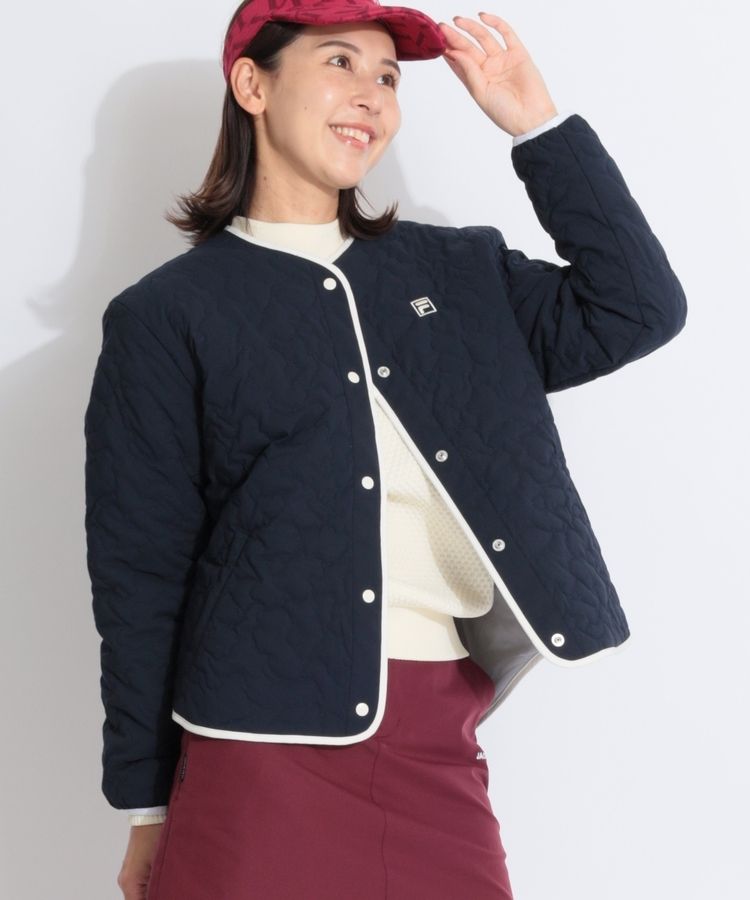 フィラゴルフウェア(美品) FILA ゴルフウェアレディース ワンピース ノースリーブ 20代30代