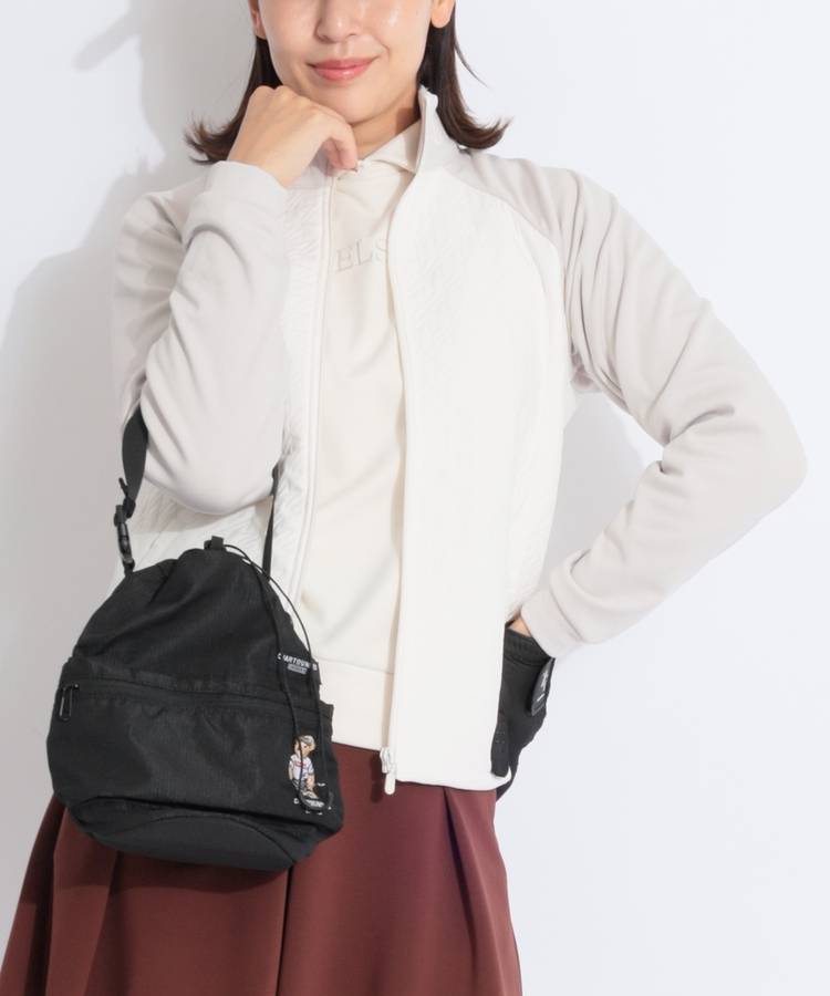 VH ネックロゴ千鳥格子柄ブルゾン