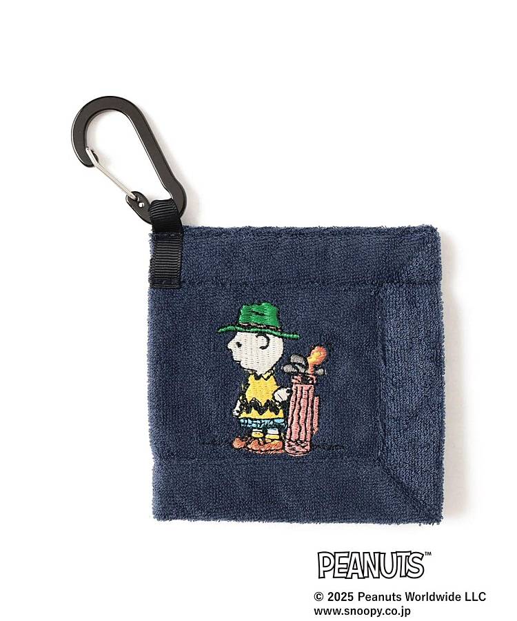 BE 【PEANUTS】キャラクター刺繍ボールクリーナー