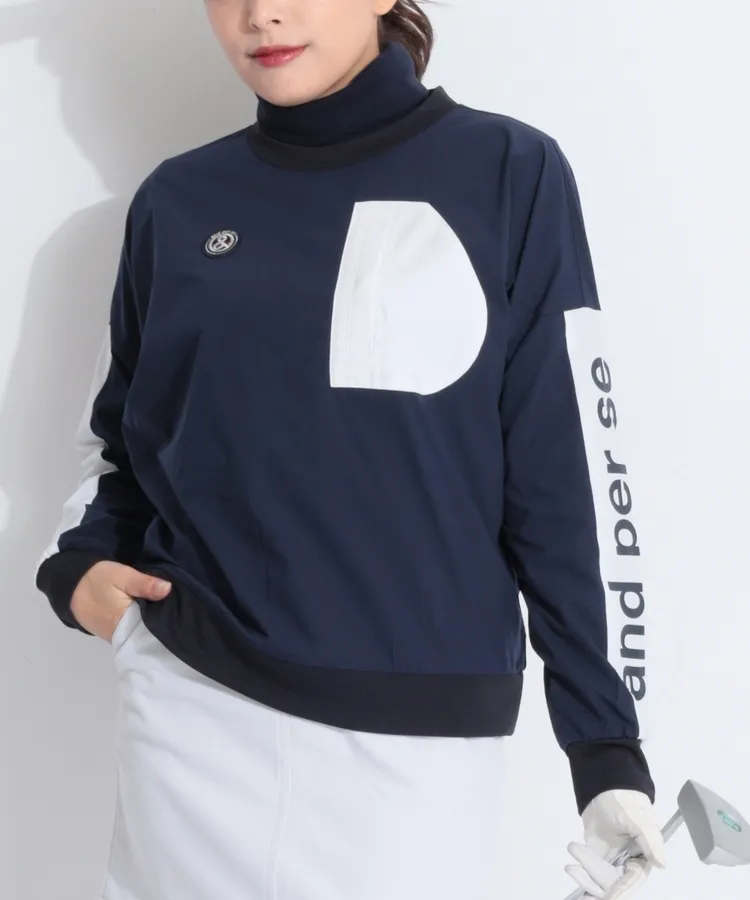 パーリーゲイツ PG 【リサイクル】立体ロゴ刺繍ツイルサン