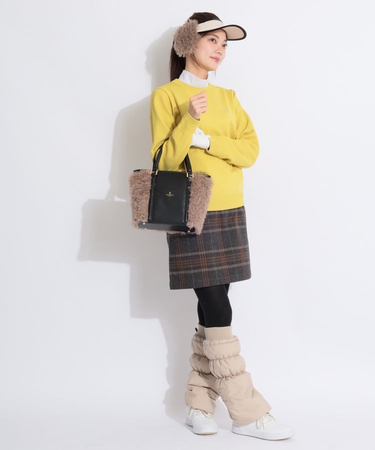 セントアンドリュース SA バックロゴプリント中綿タフタレッグ