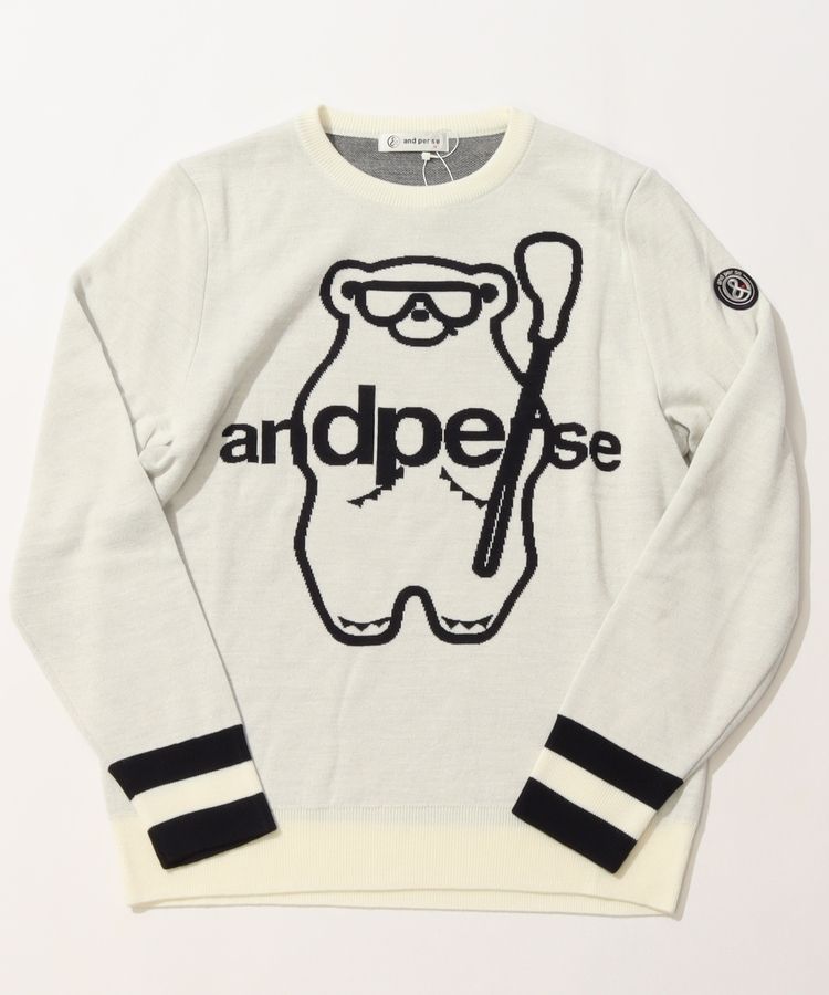 アンパスィ AP 【抗菌防臭】キャラクタージャガードクルーネック