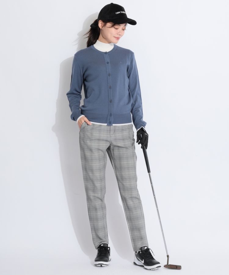 ジェイリンドバーグ JL バイカラーラインメリノウールニット